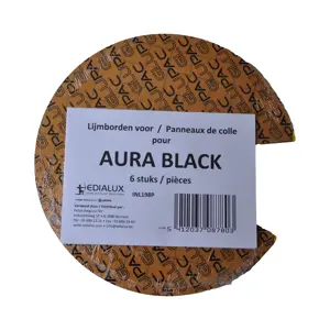 aura black lijmborden