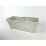 cocoon eco friendly pot  white stone 35*14*13  cm