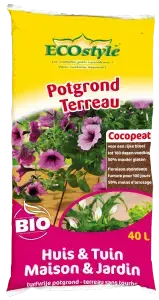 cocopeat potgrond huis & tuin 40 l