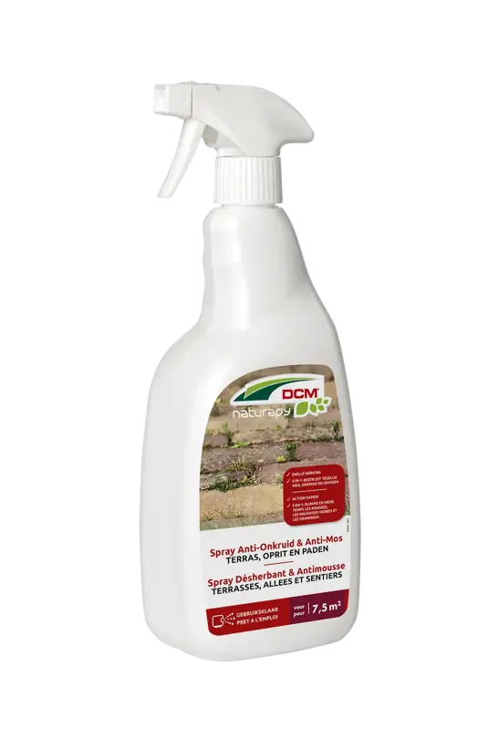 dcm anti-onkruid/mos total spray 0,75l