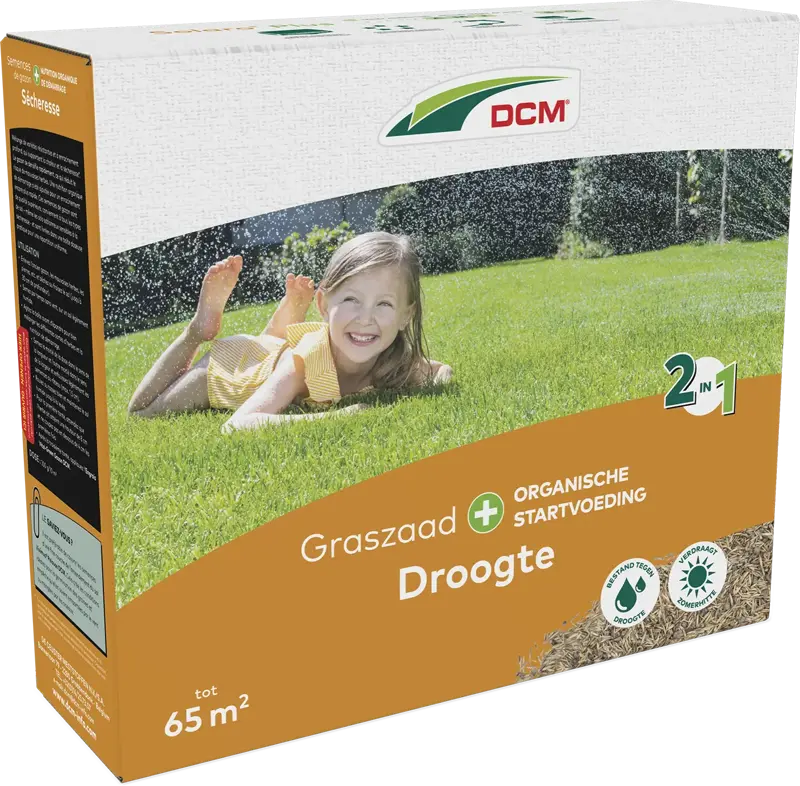 dcm graszaad plus droogte 2,275kg 65m²