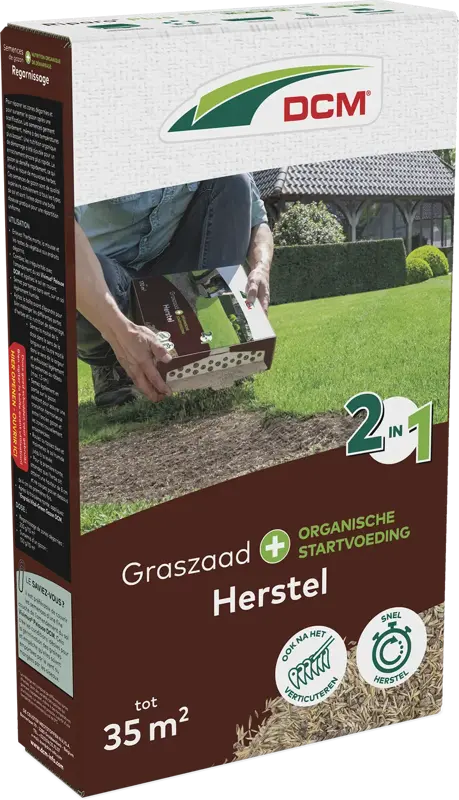 dcm graszaad plus herstel 0,525kg 35m²