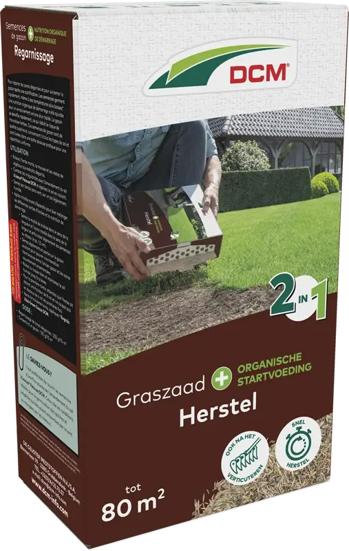 dcm graszaad plus herstel 1,2kg 80m²