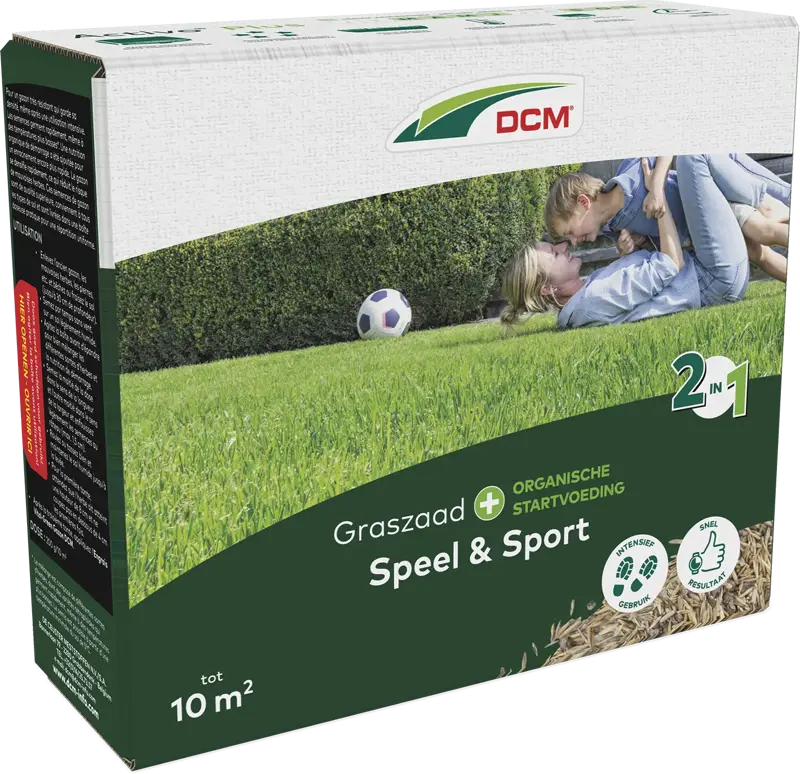 dcm graszaad plus speel & sport 0,2kg 10m²