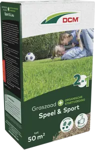 dcm graszaad plus speel & sport 1kg 50m²