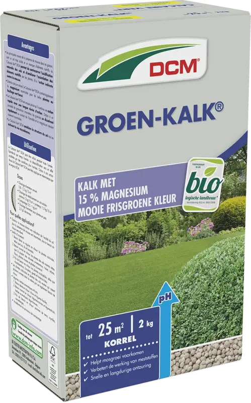 dcm groen-kalk 2kg