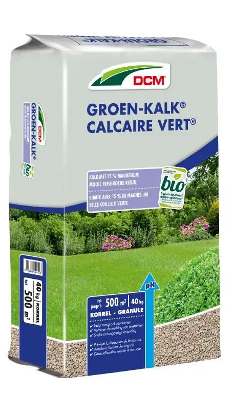 dcm groen-kalk 40kg