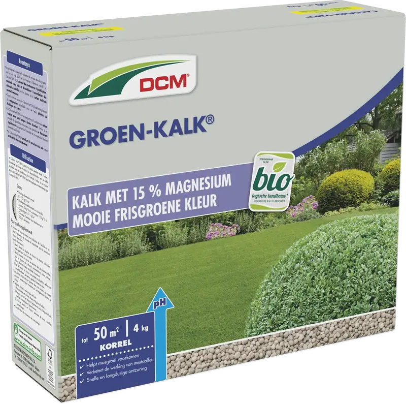 dcm groen-kalk 4kg