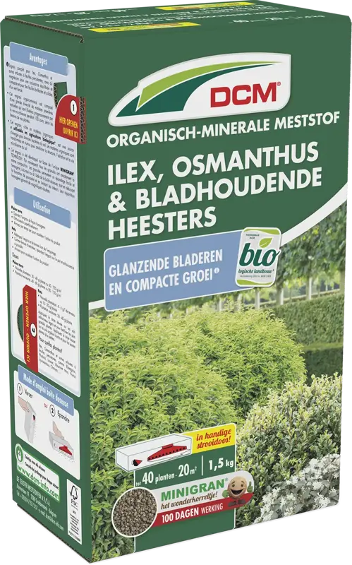 dcm ilex/osmantus/bladhoudende heesters 1,5kg