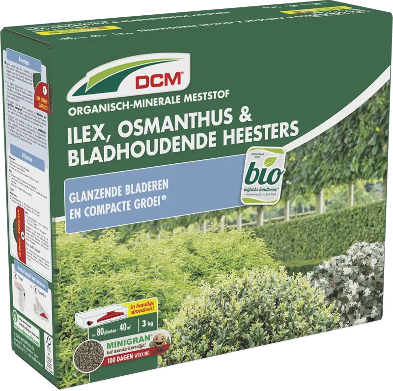 dcm ilex/osmantus/bladhoudende heesters 3kg