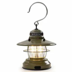 edison mini lantern olive