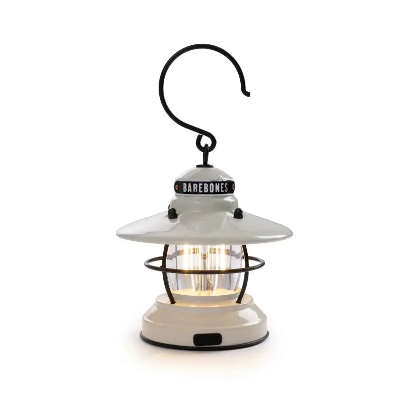 edison mini lantern white