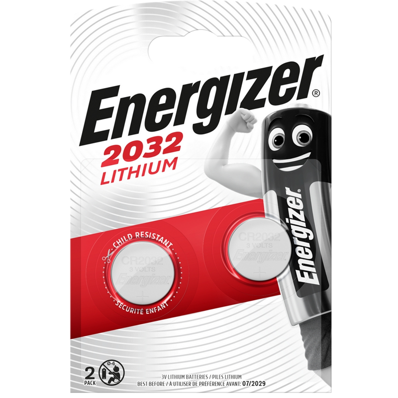 energizer lithium 3v cr2032 bl2