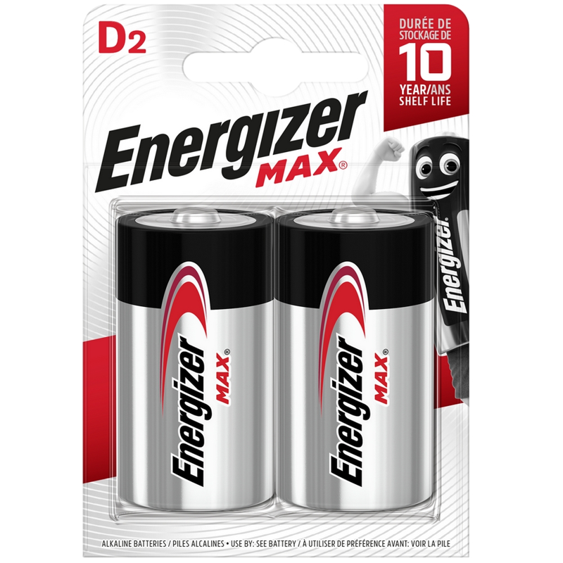 energizer max lr20 d bl2