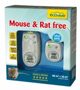 mouse & rat free duopack 80 m² + 30 m²