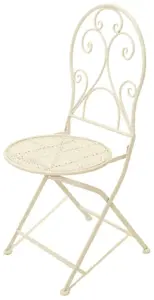 mozart bistro chair ivory d40h92