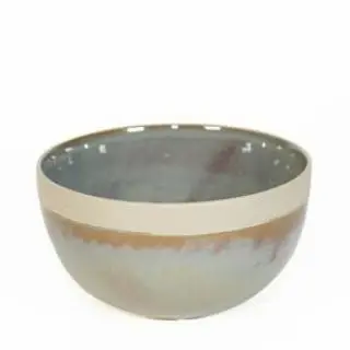 planter round glazed green d19,5h11,5