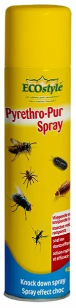 pyrethro-pur spray vliegende & kruipende insecten