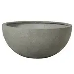 rd. light fiber-concrete pot-air hole-35*35.5*20