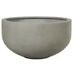 rd. light fiber-concrete  pot- size 109.0x109.0x59