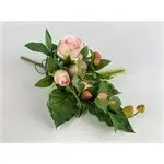 rose bud/foxtail flat bush x 8-33cm