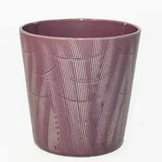 round pot purple d18,5h19