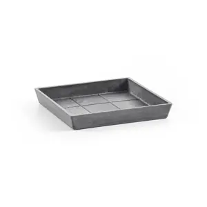 saucer square 20 grey