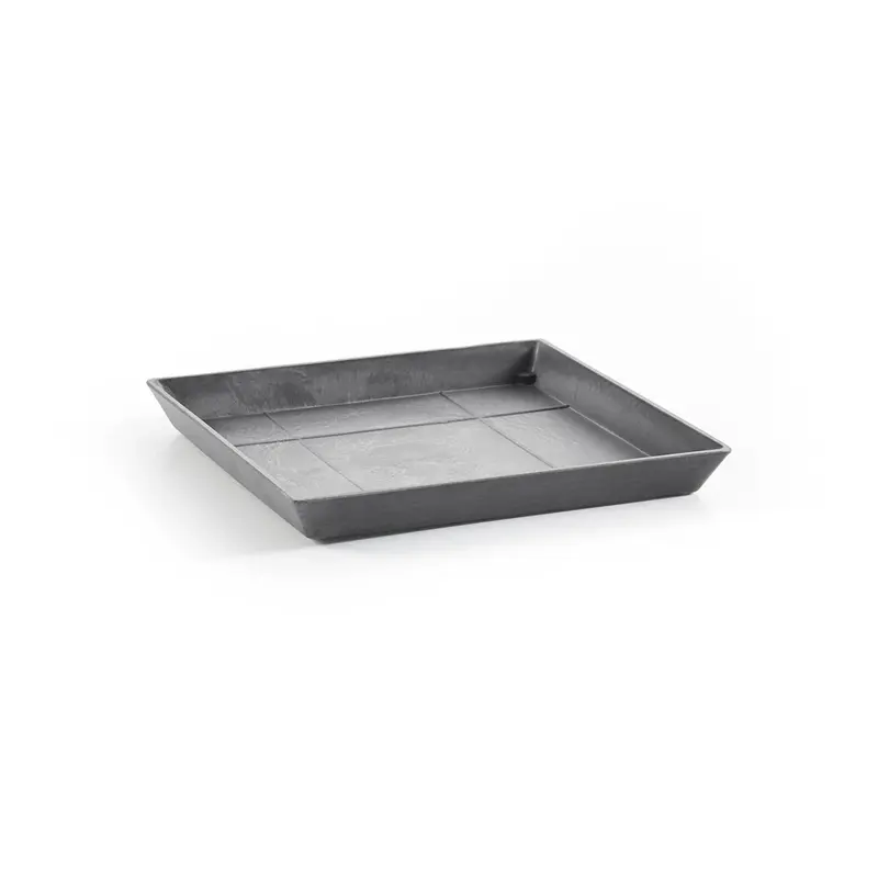 saucer square 30 grey