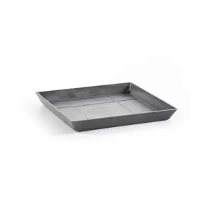 saucer square 40 grey