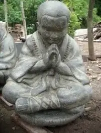 seated monk1  45x44x80