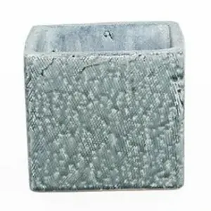 square pot grey d13h13