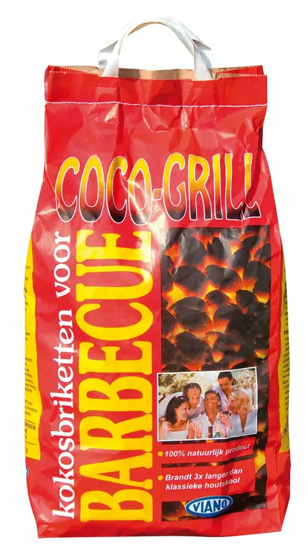 viano barbequebriketten coco-grill